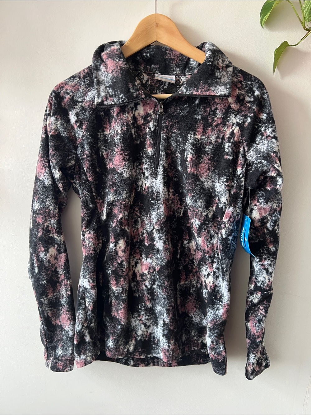 Columbia Fleece Long Sleeve Quarter-Zip Pullover NWT M